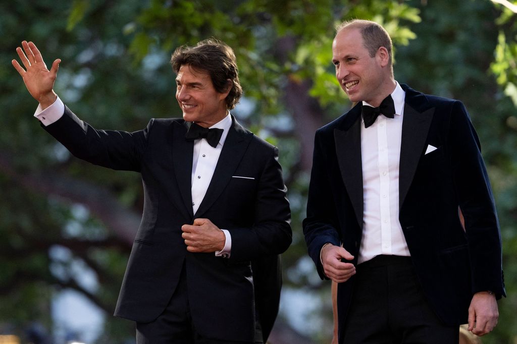 El príncipe William tiene una buena amistad con Tom Cruise