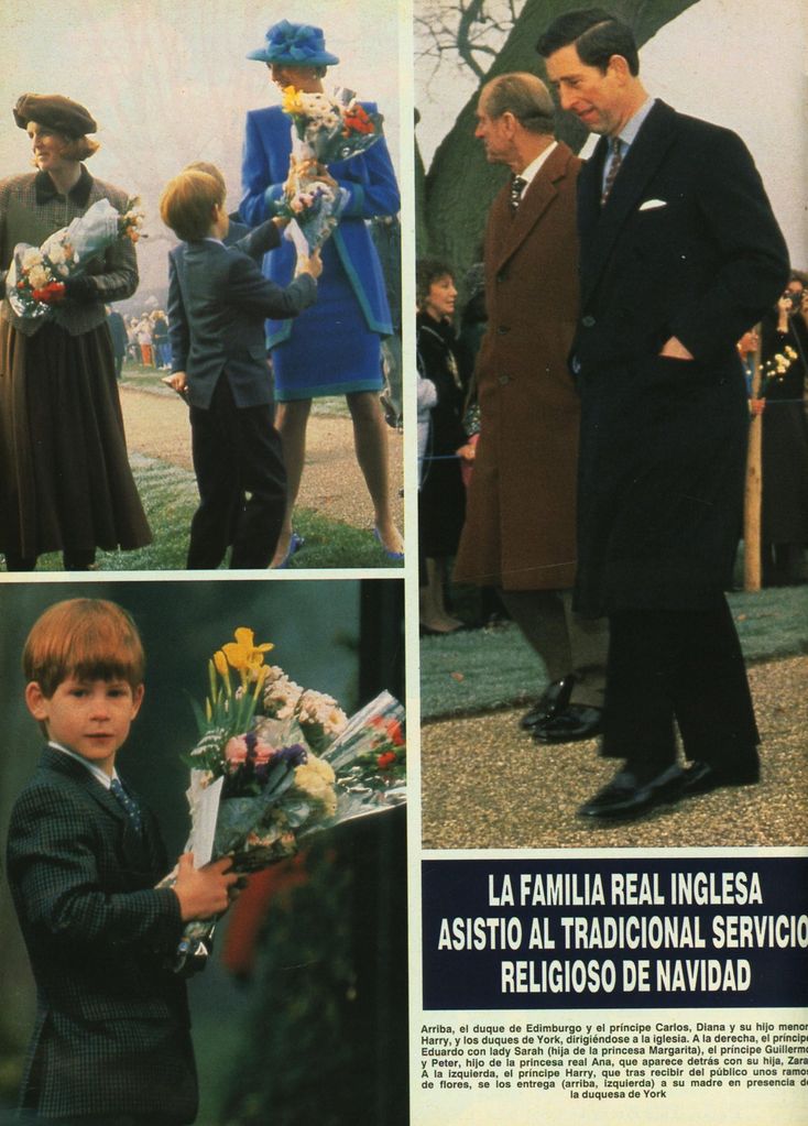 Lady Di Navidad en Sandringham ¡HOLA!
