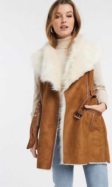Chaleco corto de Asos