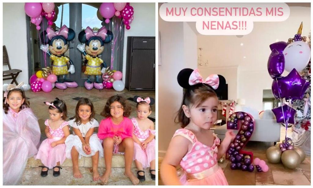 
Emilia y Paula tuvieron la mejor compañía en este cumpleaños: ¡la de sus hermanas mayores! 

