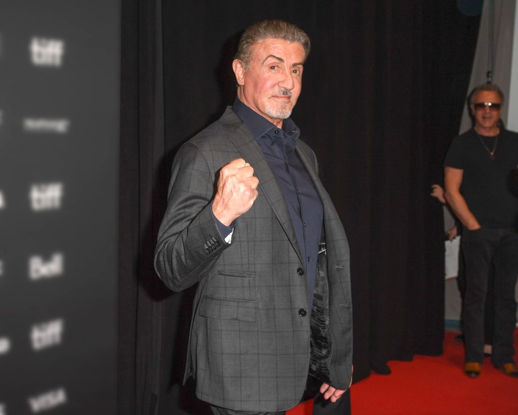 Actor Sylvester Stallone durante el Festival Internacional de Cine de Toronto, Canadá.