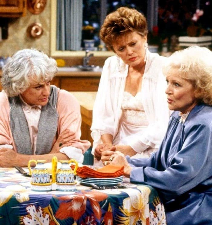 La cocina era uno de los lugares primordiales de la casa en 'Las chicas de oro'