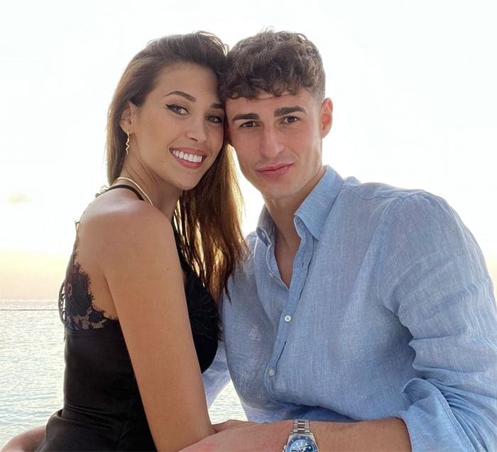 Andrea Martínez y Kepa Arrizabalaga
