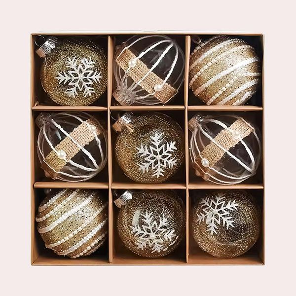  9 Uds. De bolas de Navidad 6CM Aliexpress