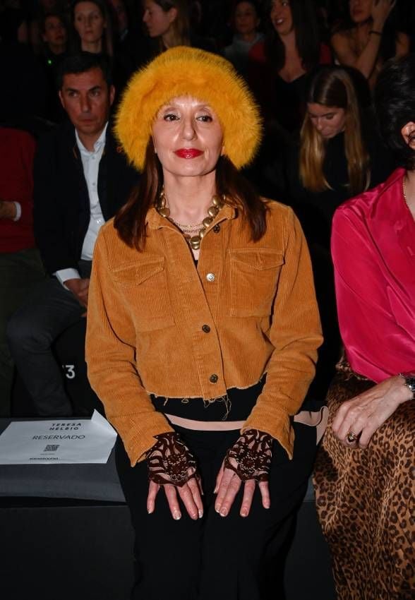 Luz Casal en un desfile