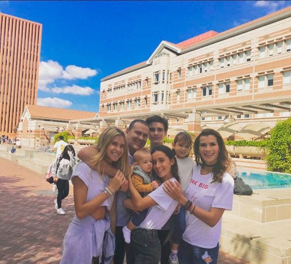 Alan Tacher y su familia