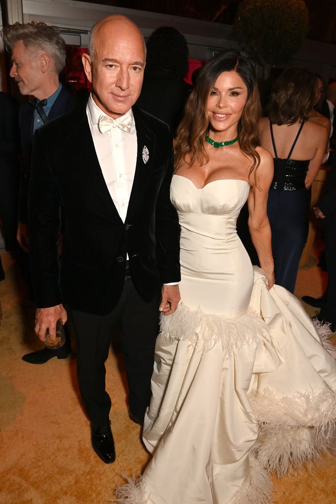 Lauren Sánchez y Jeff Bezos