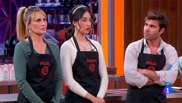 Samya se despidió del concurso, pero solo de manera temporal pues tiene un delantal que le da una segunda oportunidad