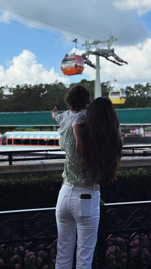 Nadia Ferreira descubrió el parque a través de los ojos de su hijo.