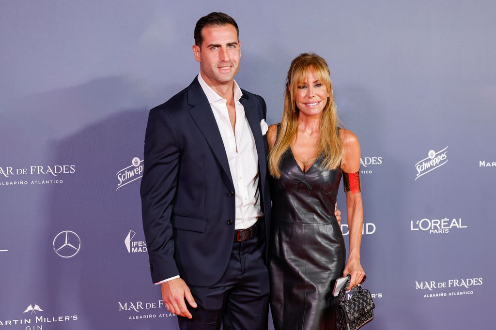 Lara Dibildos y su pareja, Carlos Maturana, con quien mantiene una sólida relación desde febrero de 2024