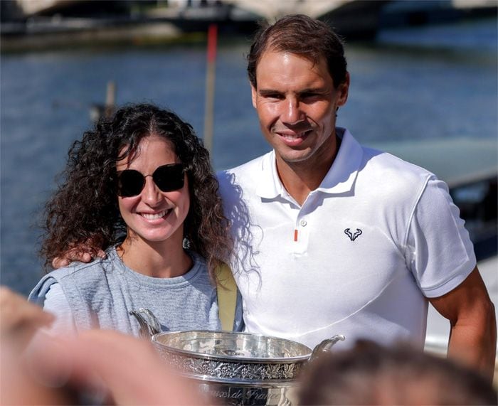 Rafa Nadal y Mery Perelló