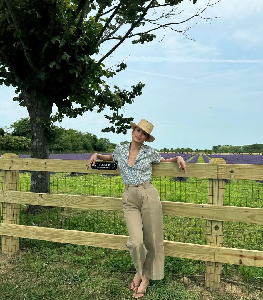 Jennifer Lopez en el Día de la Independencia de los Estados Unidos