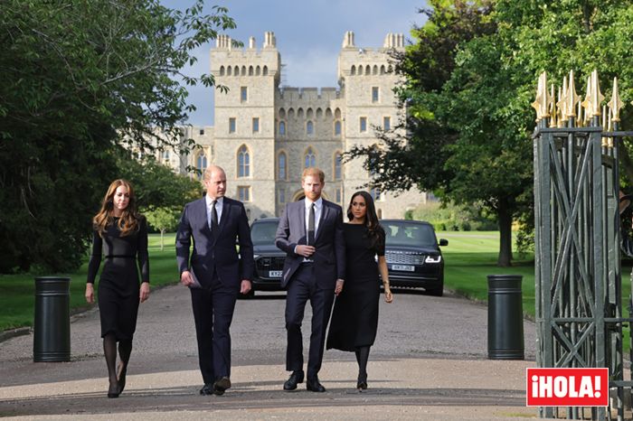 Guillermo, Harry, Kate y Meghan: ¿es esta una imagen de unidad o solo una incómoda tregua? 