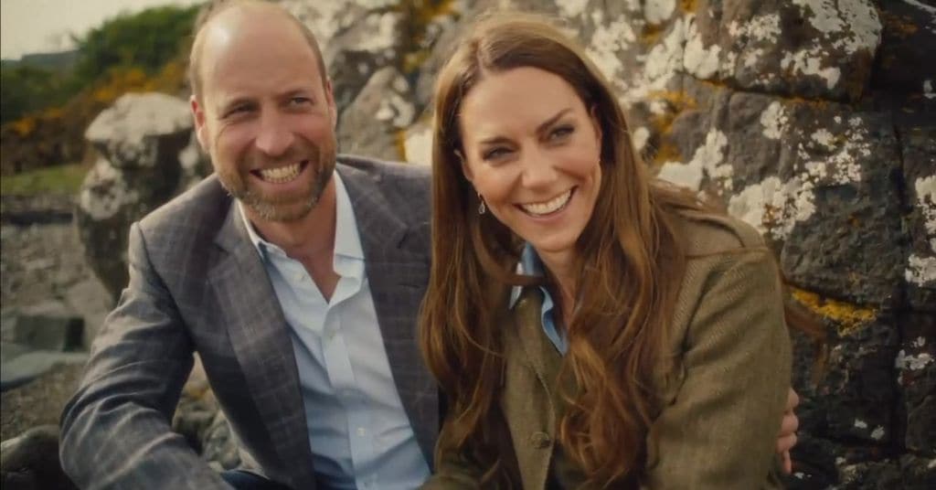El príncipe William y la princesa Kate en la primera entrega de la serie 'Mother Nature'. 