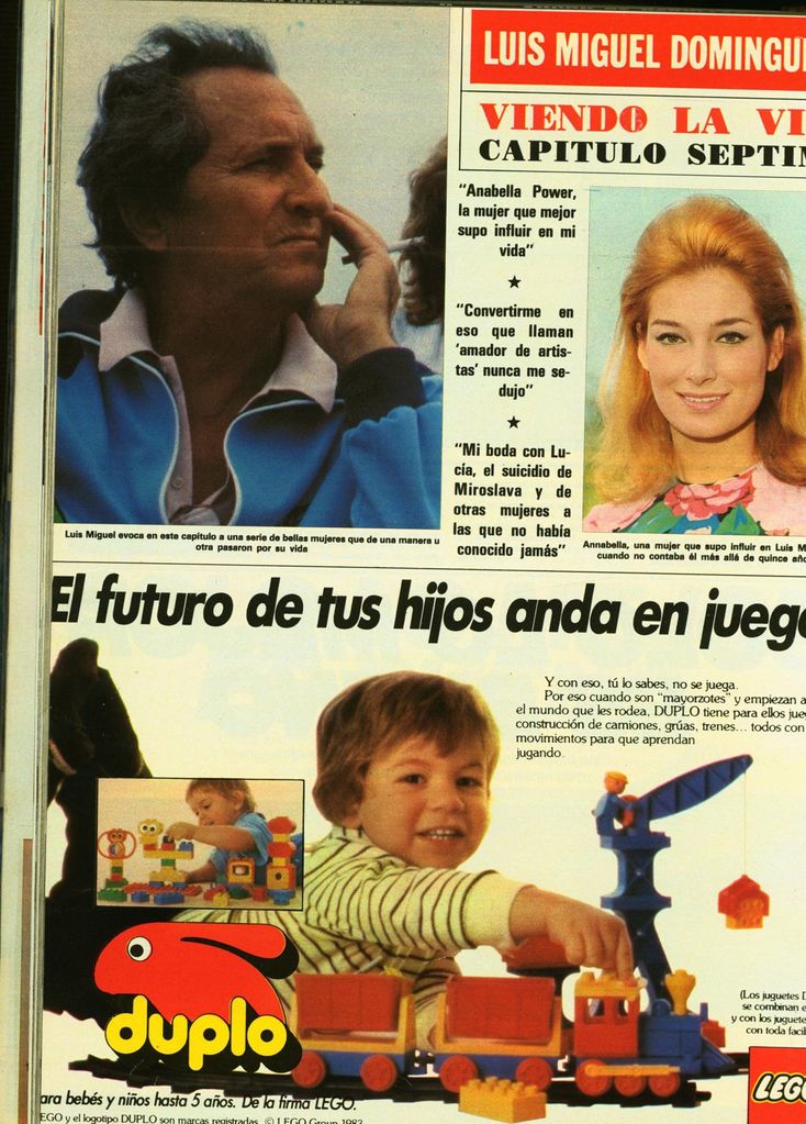 Memorias Luis Miguel Domingin HOLA 2048 (1983)