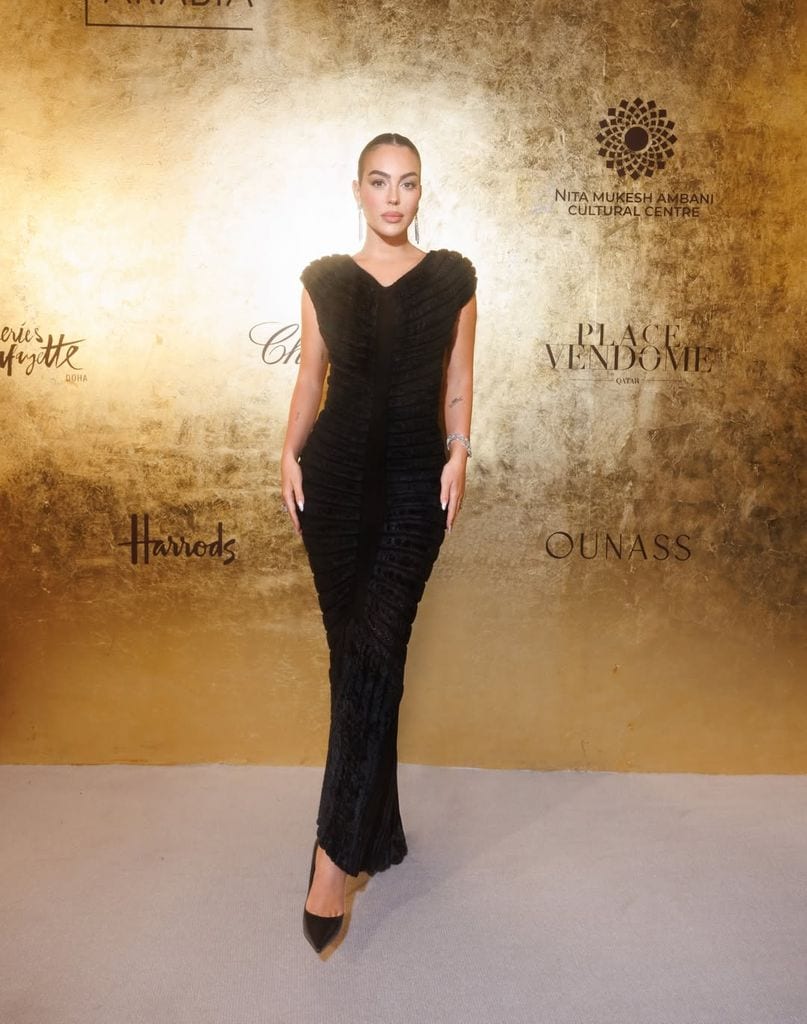 Georgina Rodríguez en la gala de los premios Fashion Trust Arabia 2025, Doha, Qatar.