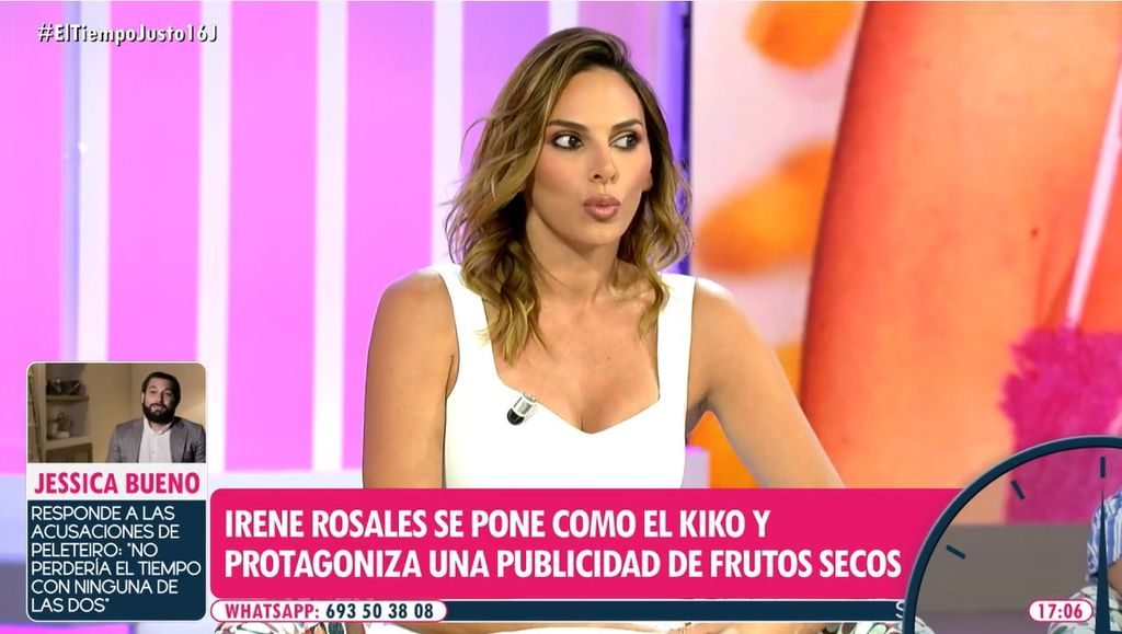 Irene Rosales responde a Kiko Rivera en 'El Tiempo Justo'