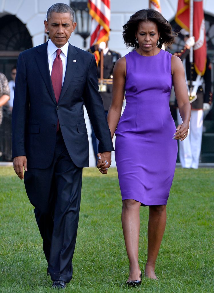 Barack y Michelle Obama en la Casa Blanca