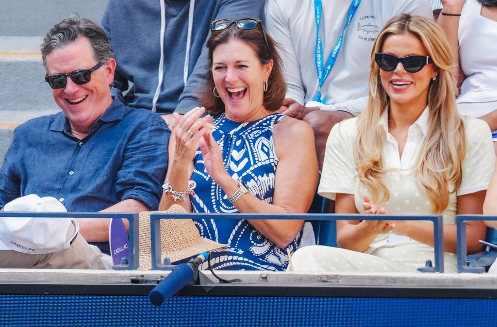 Brooks Nader viendo un partido del US Open el 31 de agosto de 2025