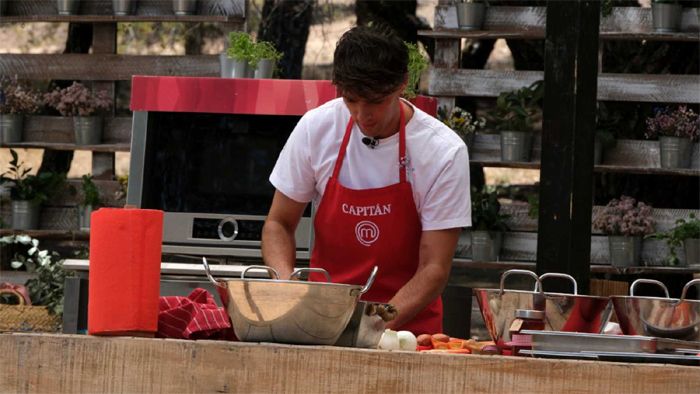 Daniel Illescas en la semifinal de MasterChef celebrity