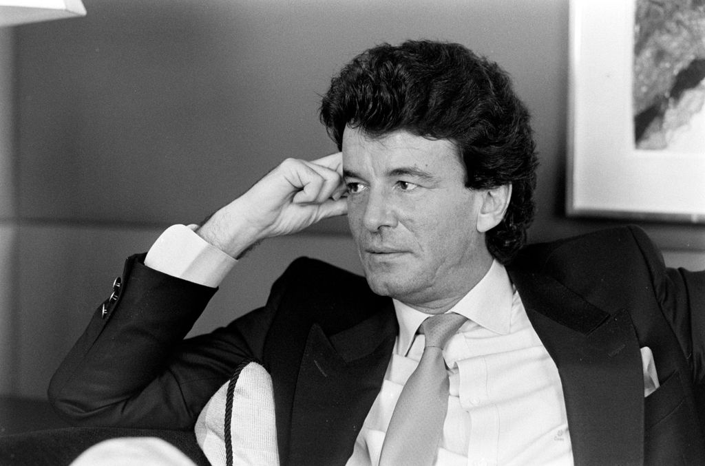 Christian de Massy, padre de Antoine de Massy, en una imagen de 1986 en la que promocionó su libro 'Palace: My Life in the Royal Family of Monaco'