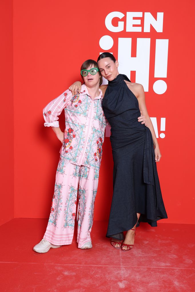 Rochi Laffón y Roscón en el photocall de los GEN ¡H!
