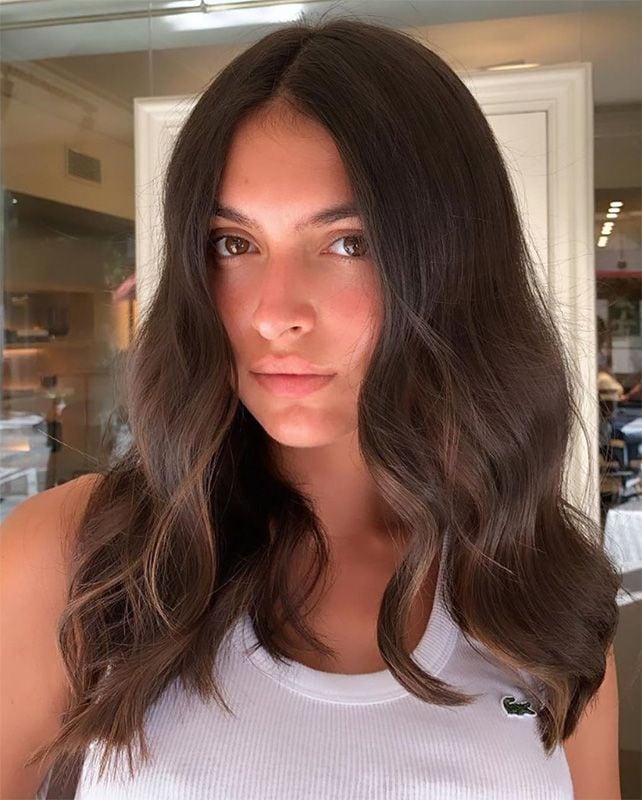 Lucía Rivera con ondas