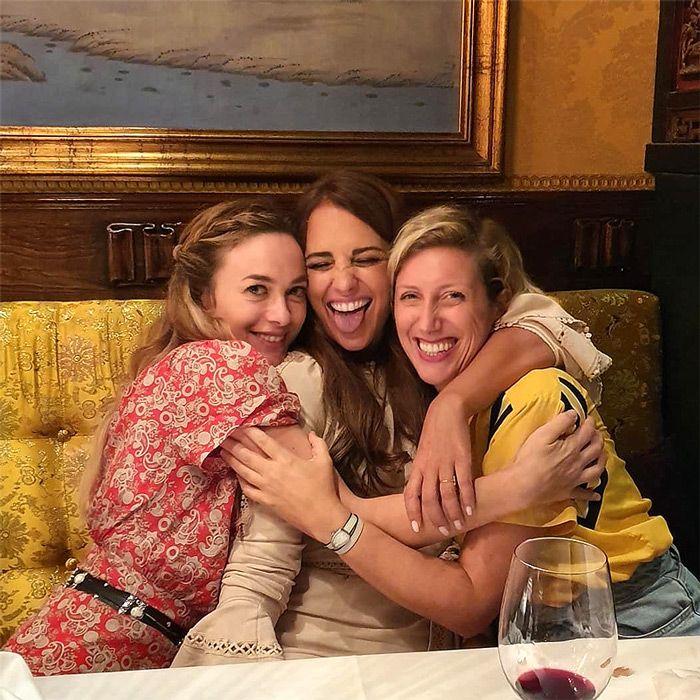 Paula Echevarría, tarde de chicas con Cecilia Freire y Marta Hazas ¡y un invitado sorpresa!