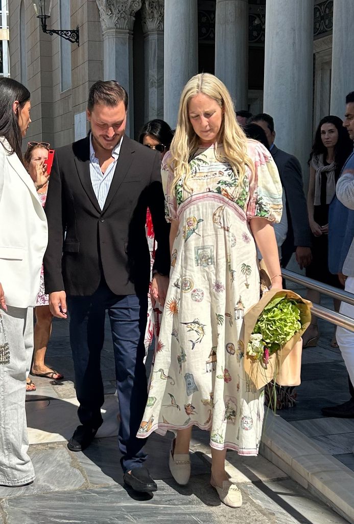 Teodora de Grecia y Matthew Kumar ultiman los preparativos de su enlace real en la catedral Metropolitana de Atenas