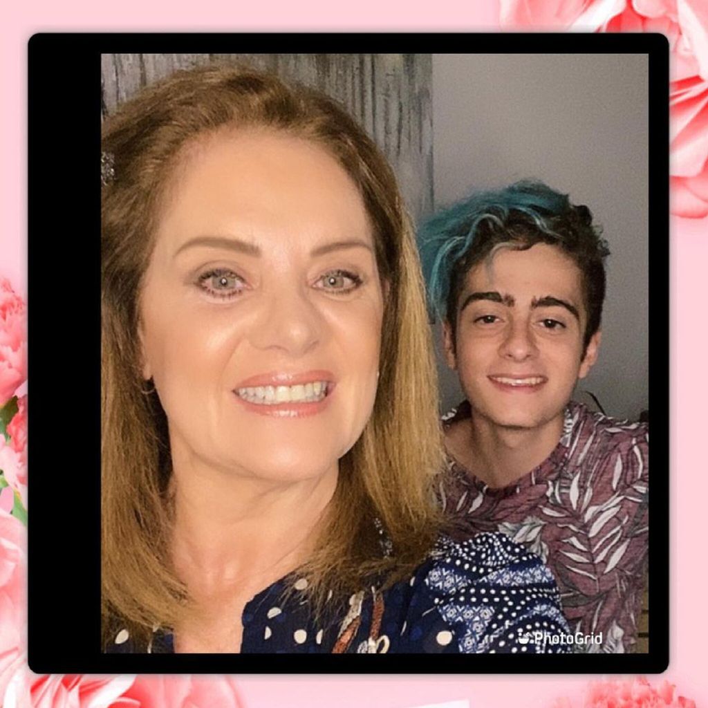 erika buenfil y su hijo