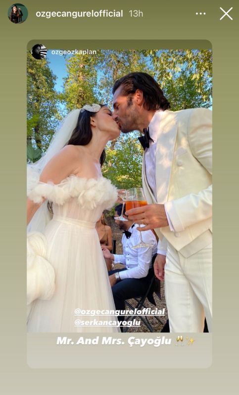 Boda de Özge Gürel y Serkan Cayoglu en Verona