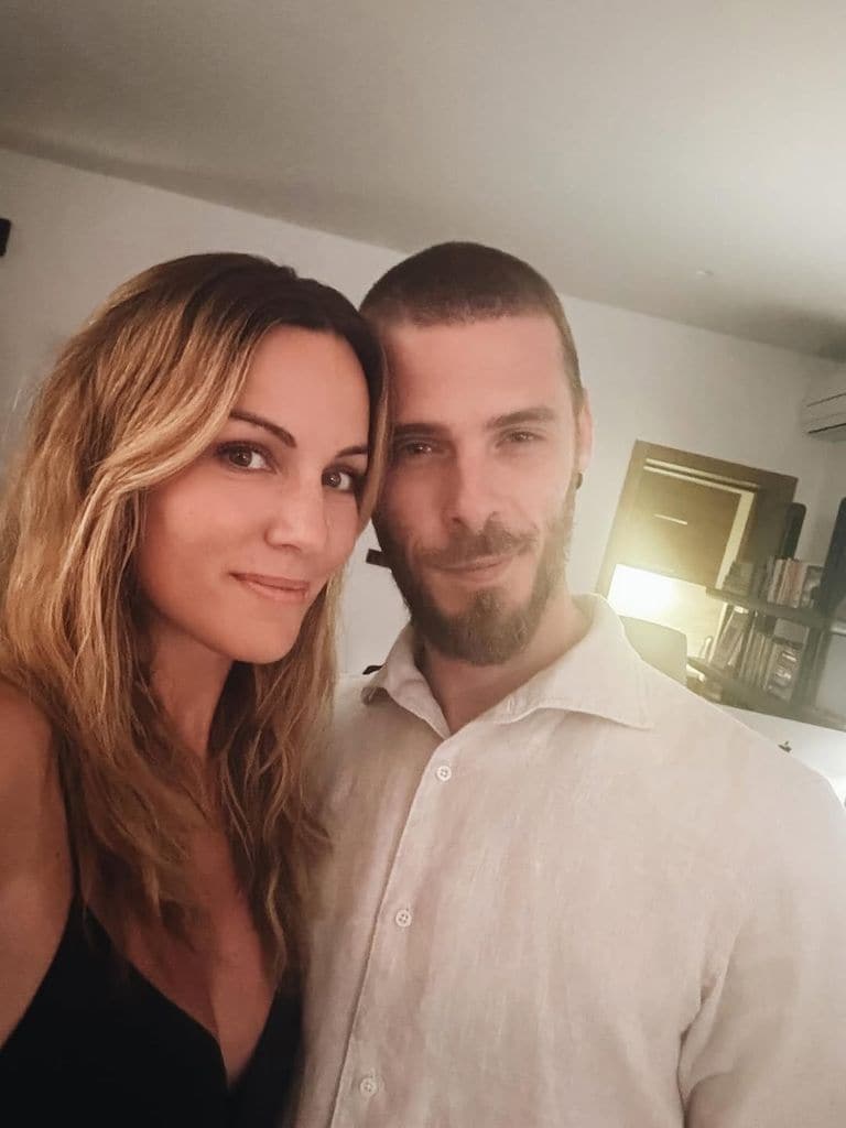 Edurne felicita a su marido David de Gea