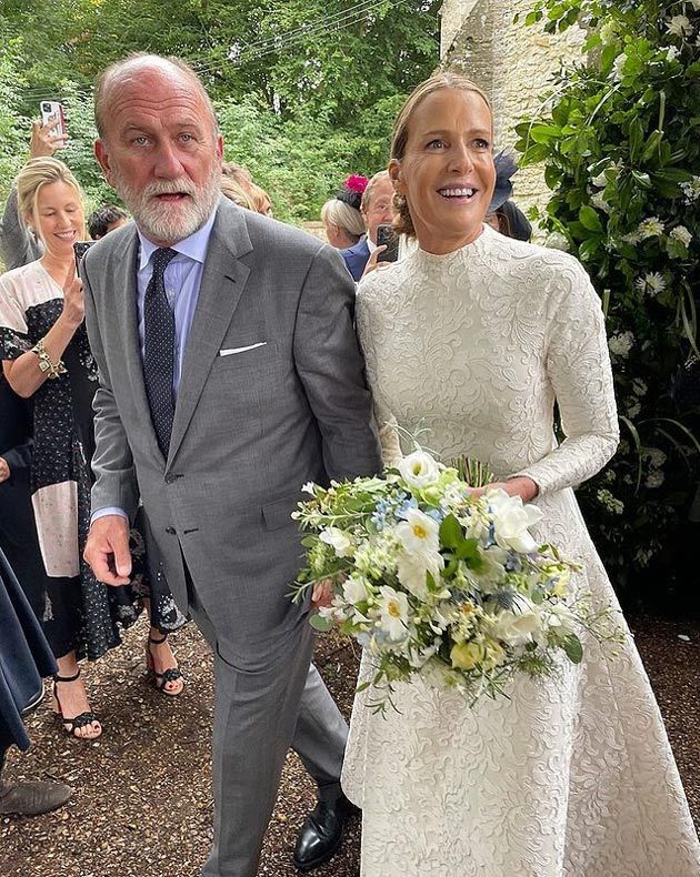 India Hicks en su boda