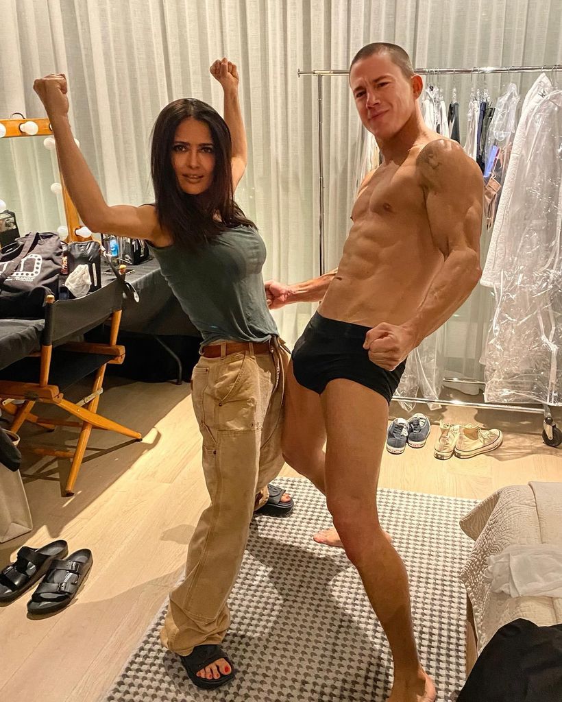Salma Hayek y Channing Tatum