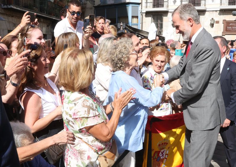 Reyes Felipe y Letizia en Pamplona 