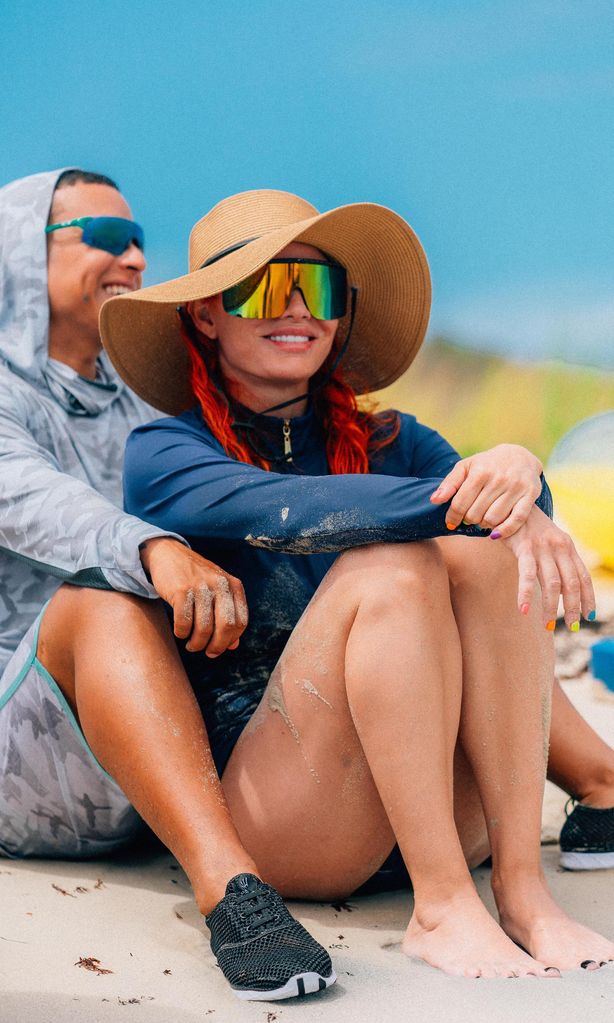 Daddy Yankee y su esposa Mireddys González