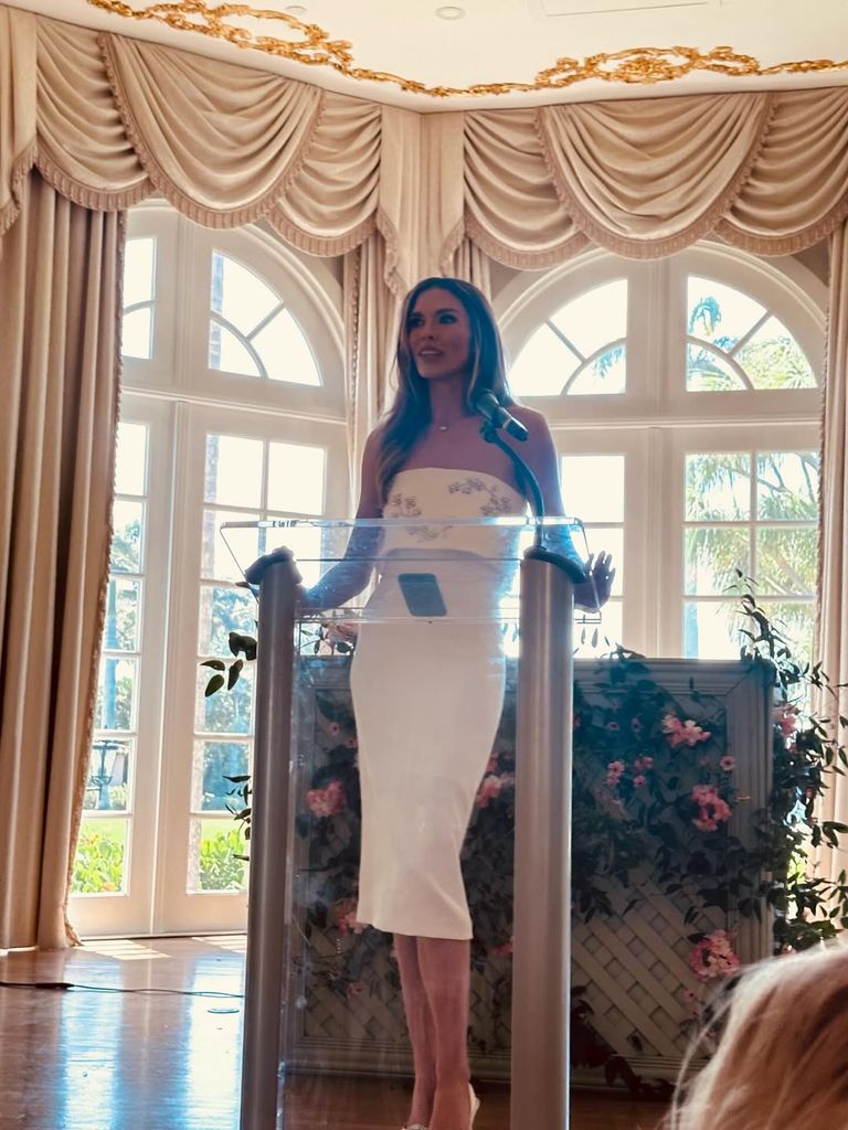 Bettina, durante su 'bridal shower'