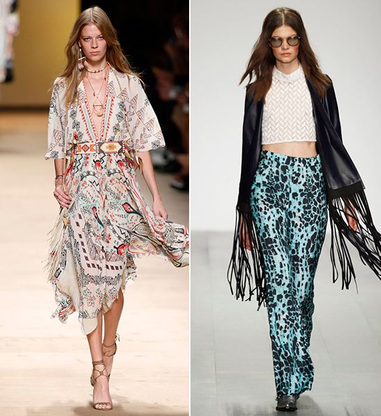 Tendencia hippy (primavera-verano 2015)
