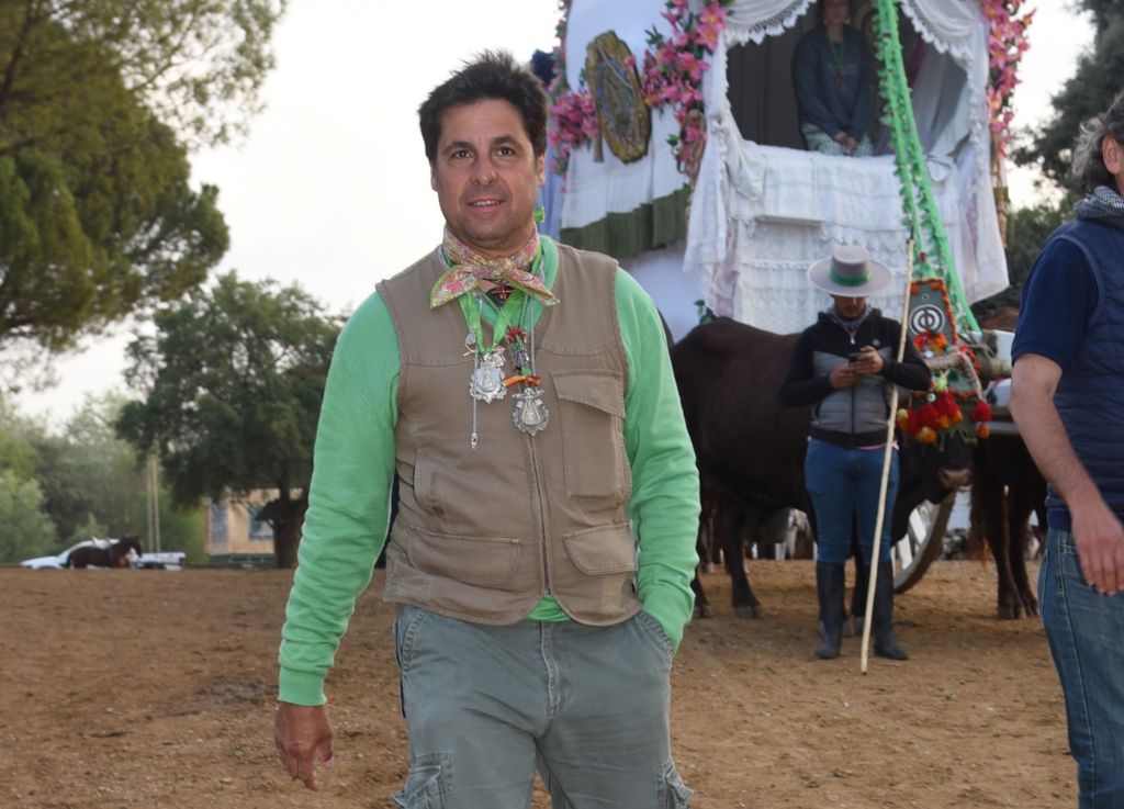 Fran Rivera durante otra romería