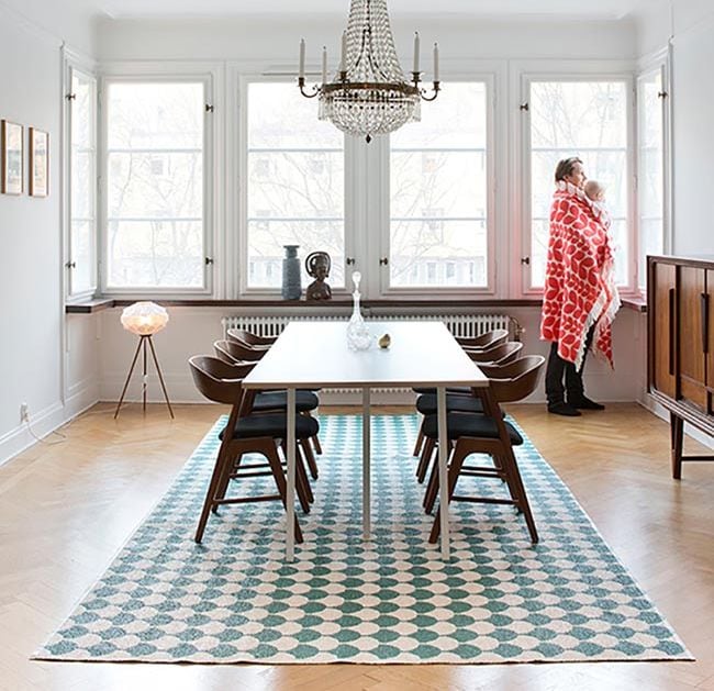 Alfombras de vinilo: perfectas para el comedor