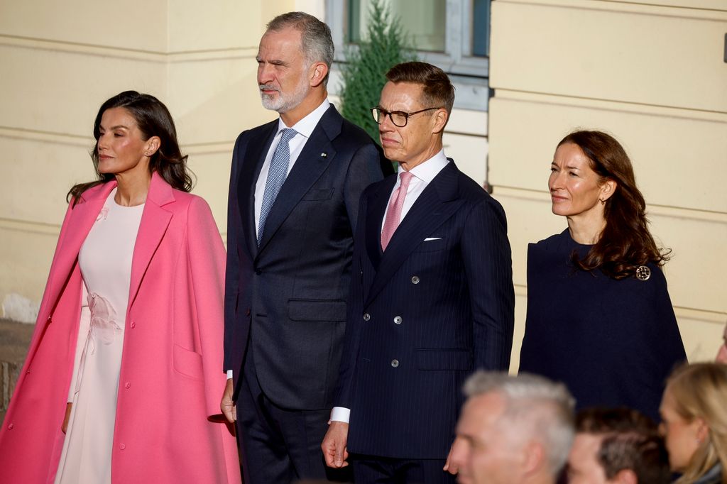 Los Reyes, recibidos por el matrimonio Stubb en Helsinki el 6 de octubre de 2026