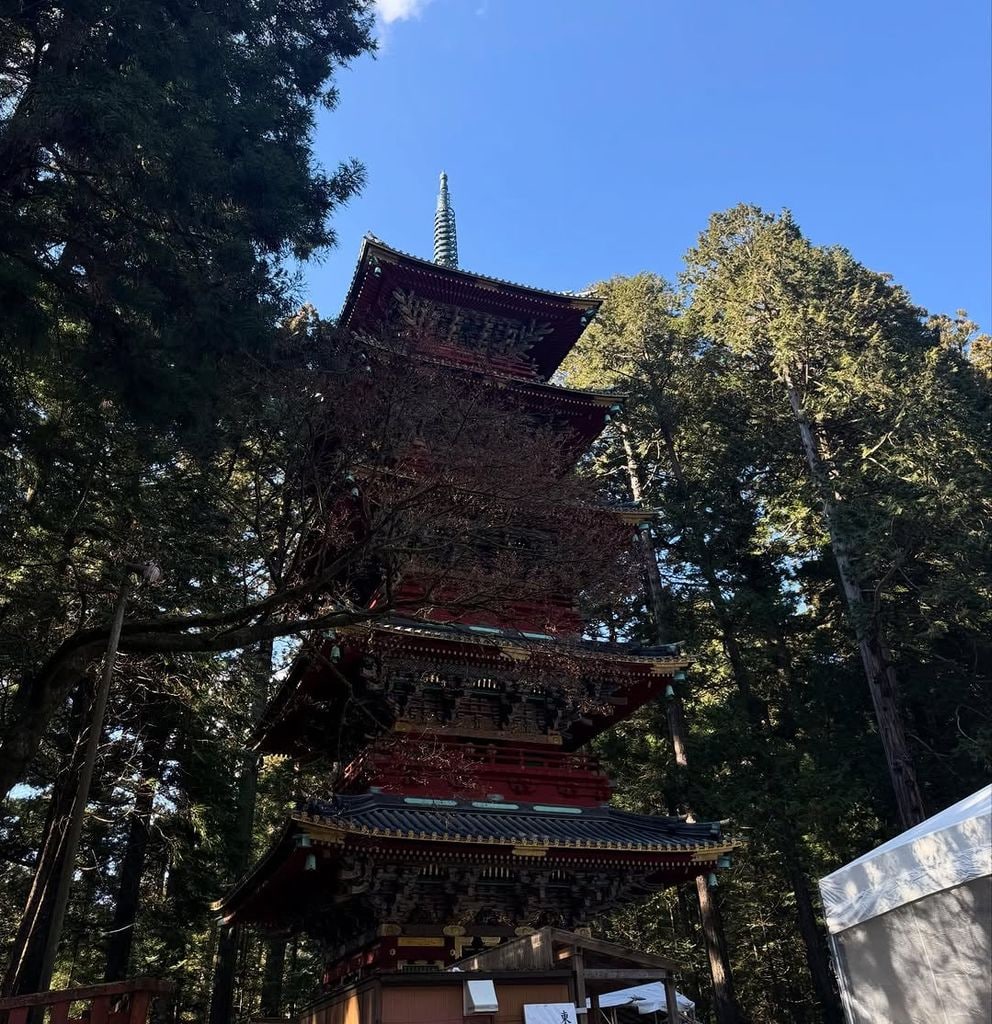 Este fue uno de los lugares que cautivó a Sofía Castro a su paso por la ciudad de Nikko.