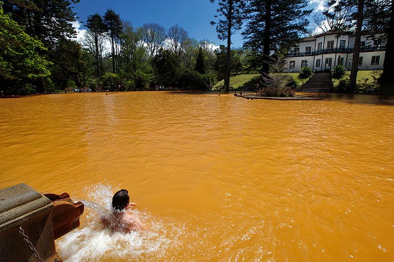 Terra Nostra aguas termales