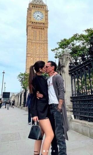 Nadia Ferreira y Marc Anthony