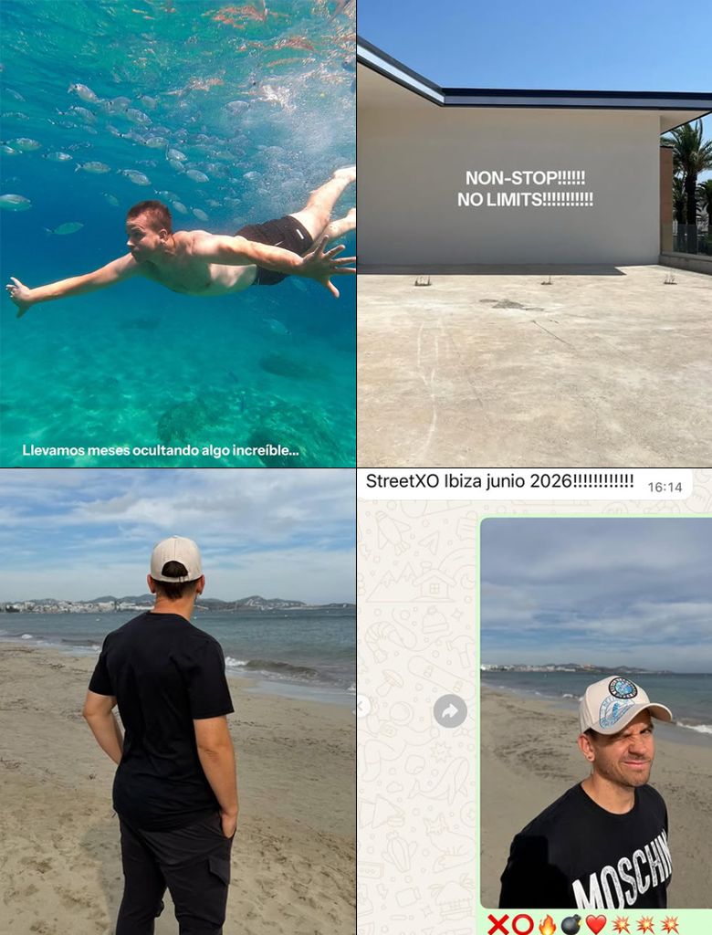 Estas son las fotos con las que el chef ha anunciado la próxima apertura de StreetXO en Ibiza.