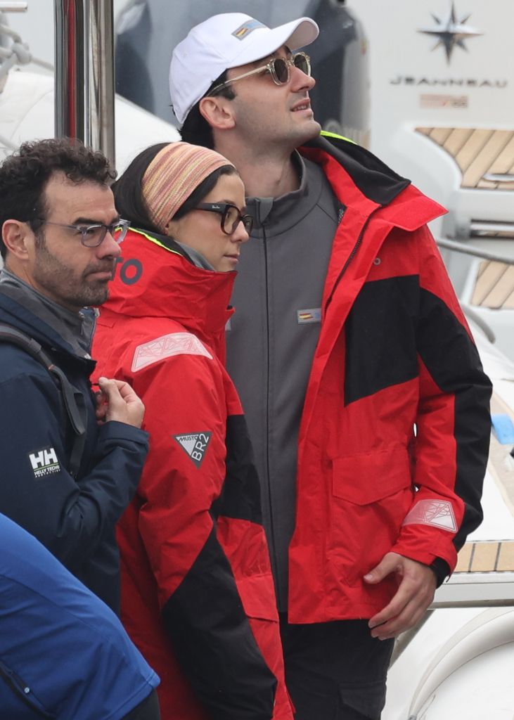 Victoria Federica y su novio acuden a las regatas de Sanxenxo junto a la infanta Elena y el Rey Juan Carlos