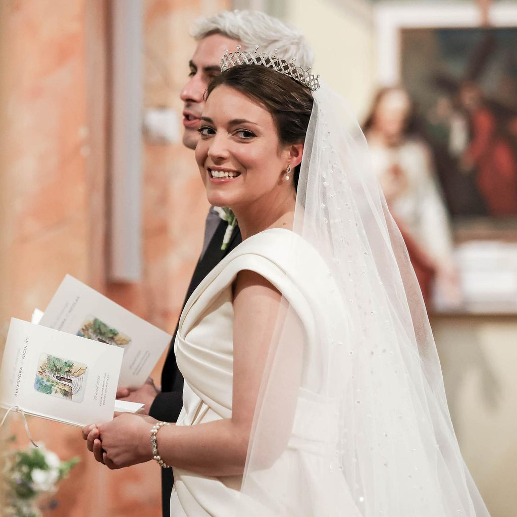 HOLA4110 BODA ALEXANDRA DE LUXEMBURGO Y NICOLAS BAGORY