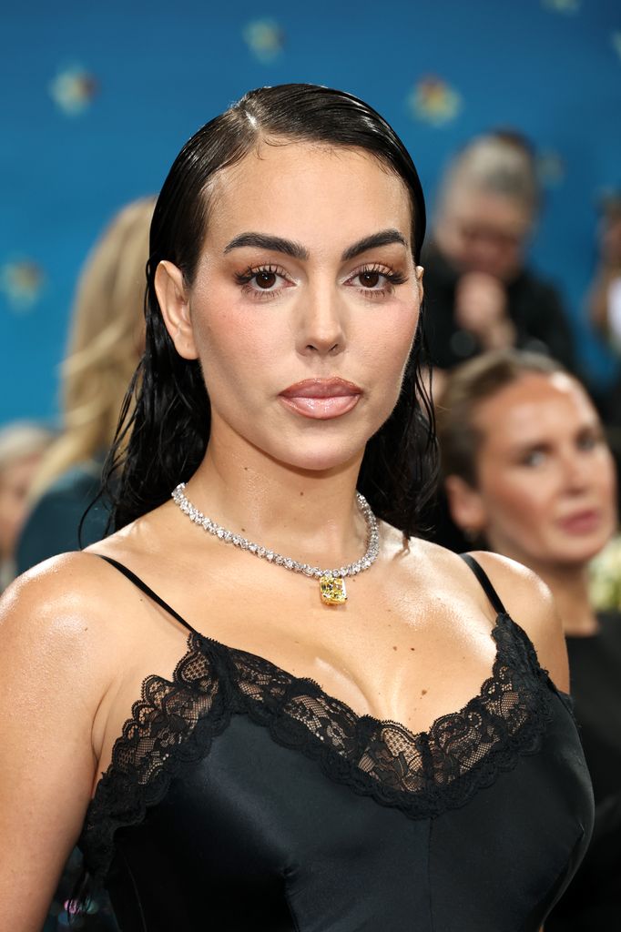 NEW YORK, NEW YORK - MAY 05: Georgina RodrÃ­guez attends the 2025 Met Gala Celebrating "Superfine: Tailoring Black Style" at Metropolitan Museum of Art on May 05, 2025 in New York City.  (Photo by Jamie McCarthy/Getty Images)