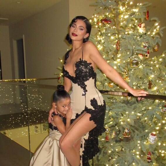 Kylie Jenner and Stormi