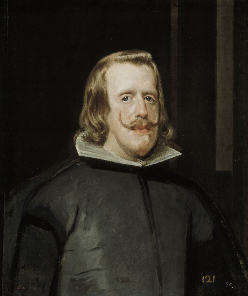 Retrato de Felipe IV, localizado en el Museo del Prado